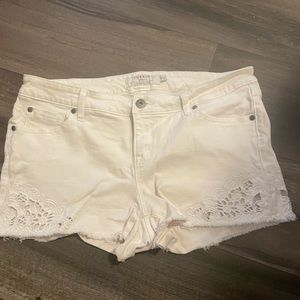 Torrid lace detail jeans
